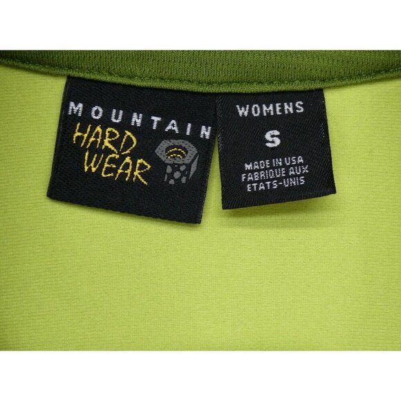 Mountain Hardwear‎ Cycling Shirt Women Small Short Sleeve Two Tone Green Outdoor - Picture 5 of 11